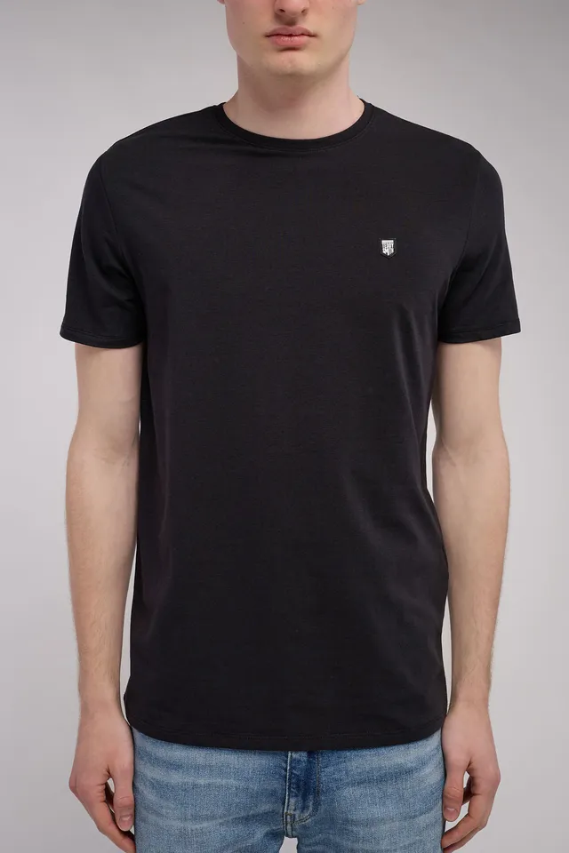 Teddy Smith T-Taho t-shirt charbon col rond