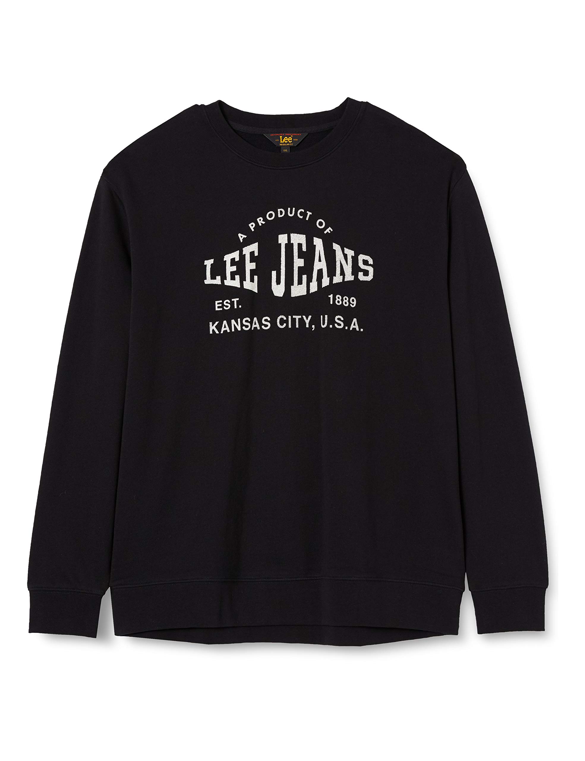 Lee Logo Crew SWS sweat homme col rond coton