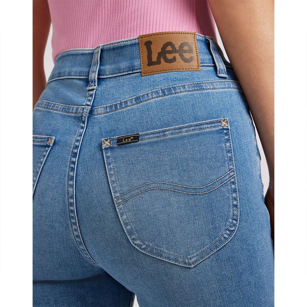 Lee High Rise Skinny jean femme Sugar Cloud 38W 33L