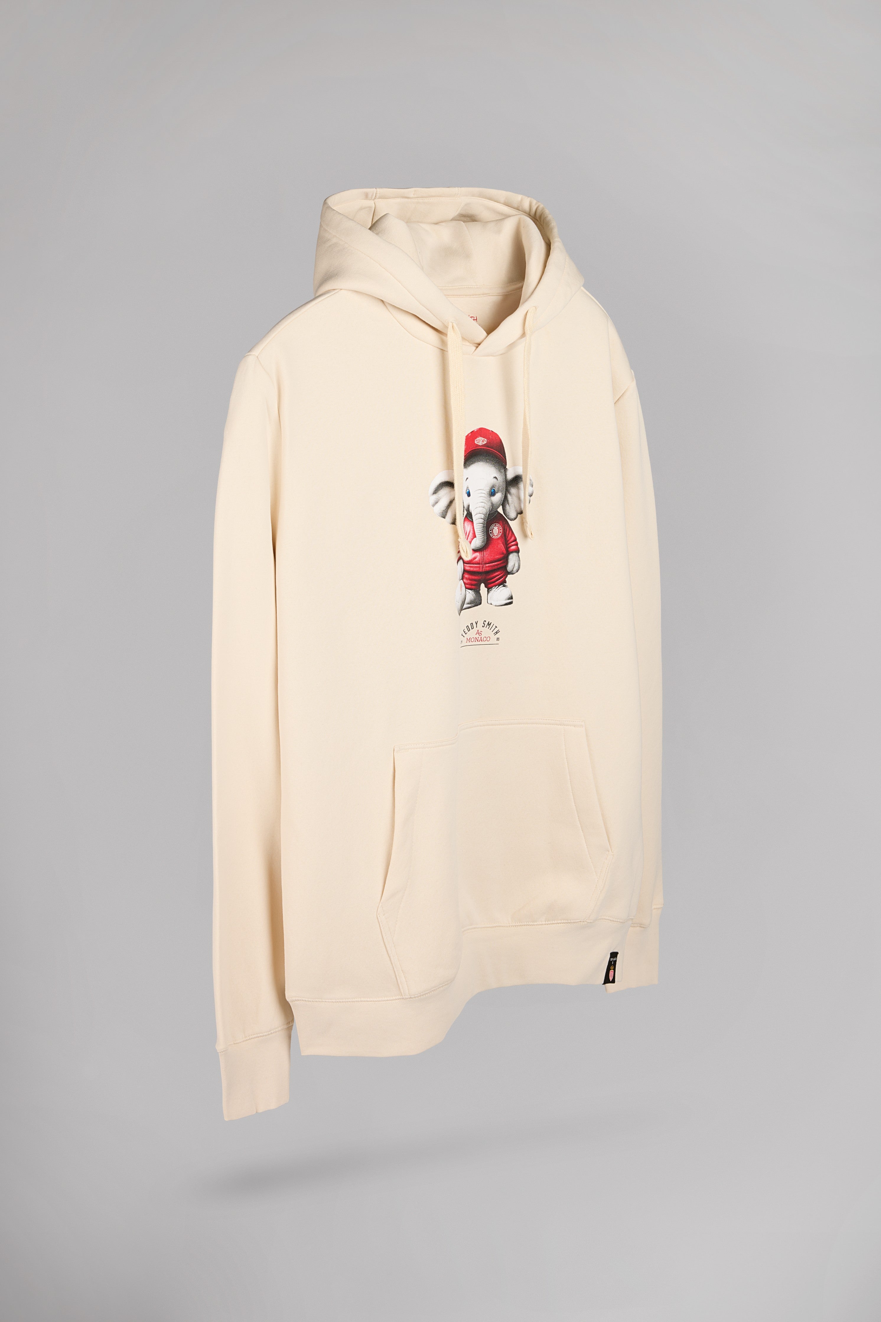 Teddy Smith S-Mascotte Hood sweat capuche cream homme