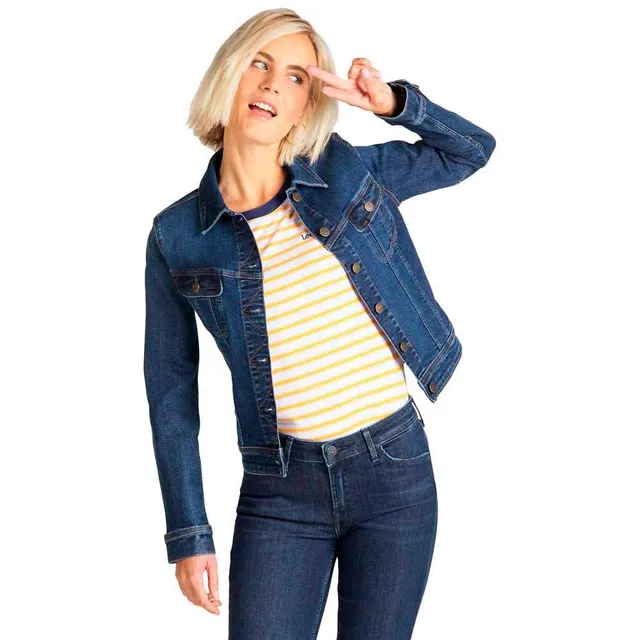 Lee Slim Rider veste jean femme Dark Hunter