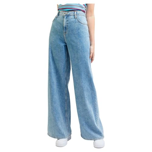 Lee Drew jean femme 25W/33L bleu givré taille haute