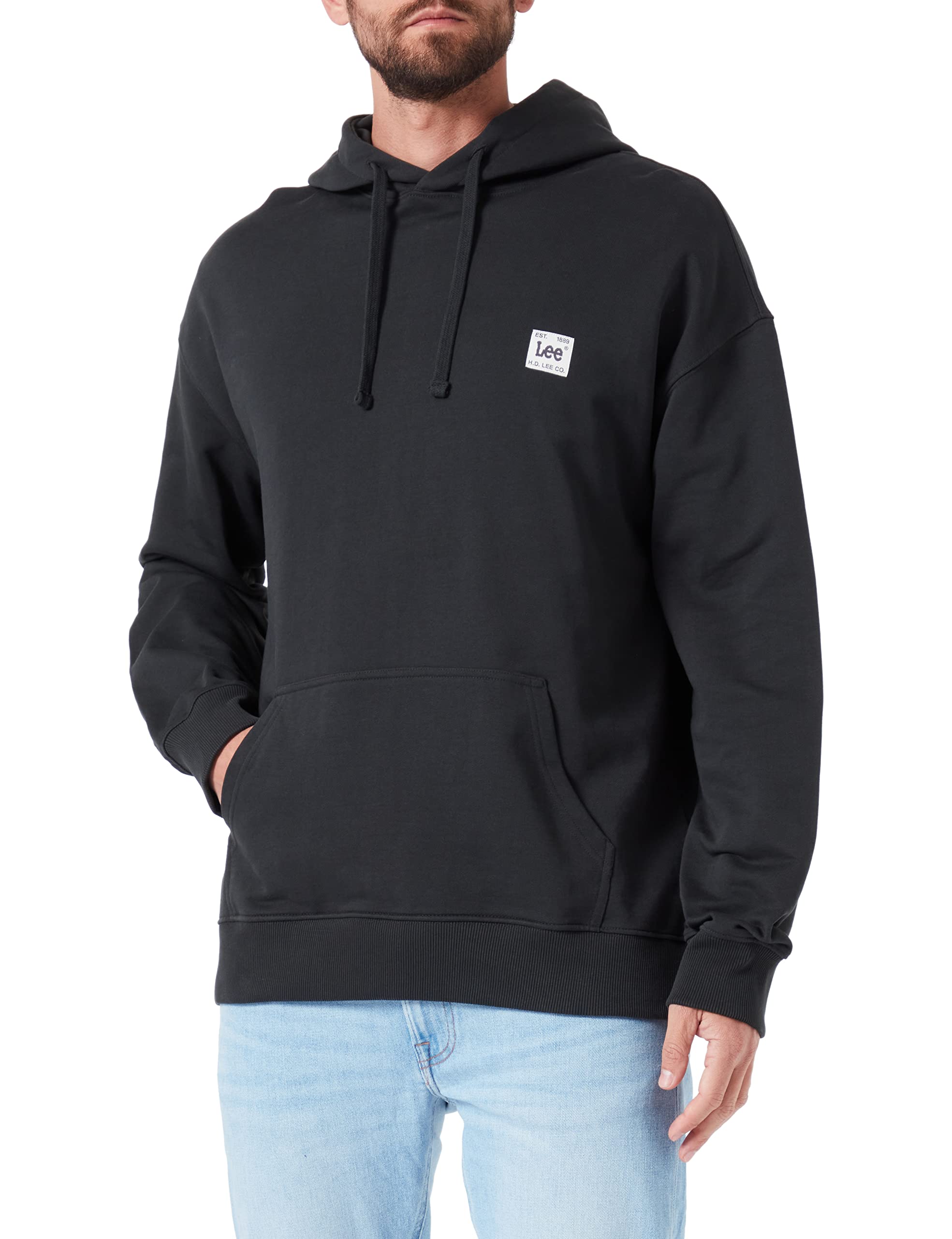 Lee Core Loose sweat capuche homme pansy molleton