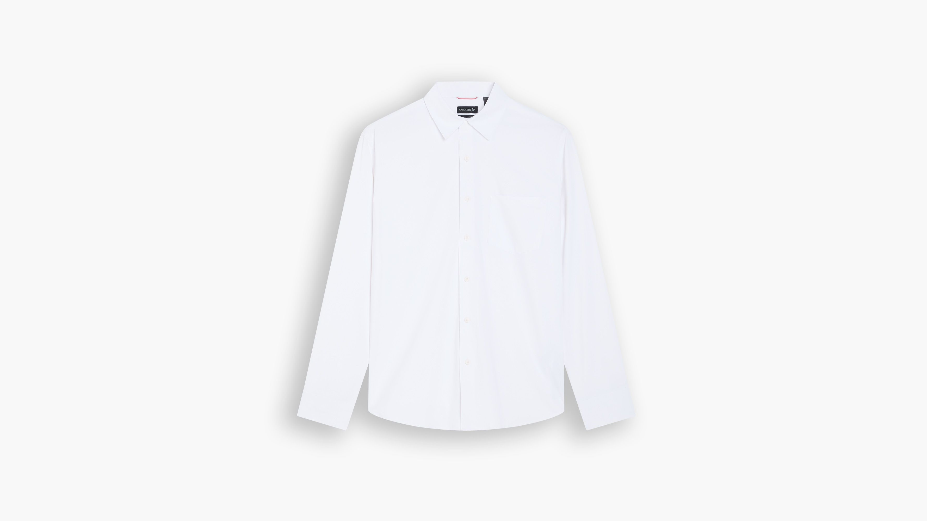 Dockers Go Shirt Long Sleeve chemise blanche regular