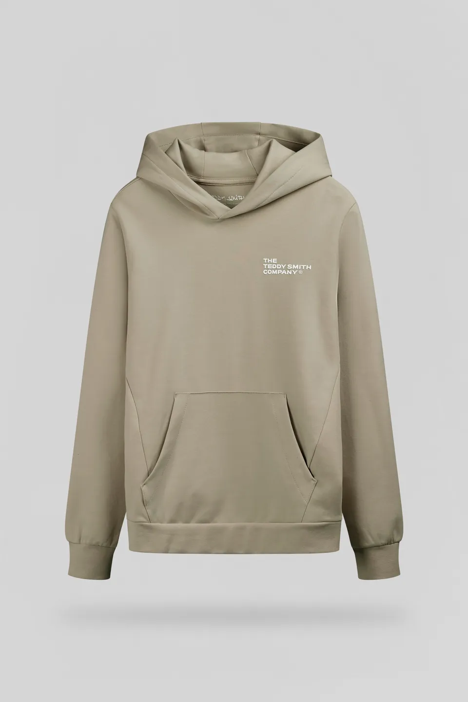 Teddy Smith S-Company Hoody JR sweat garçon Bleach Kaki