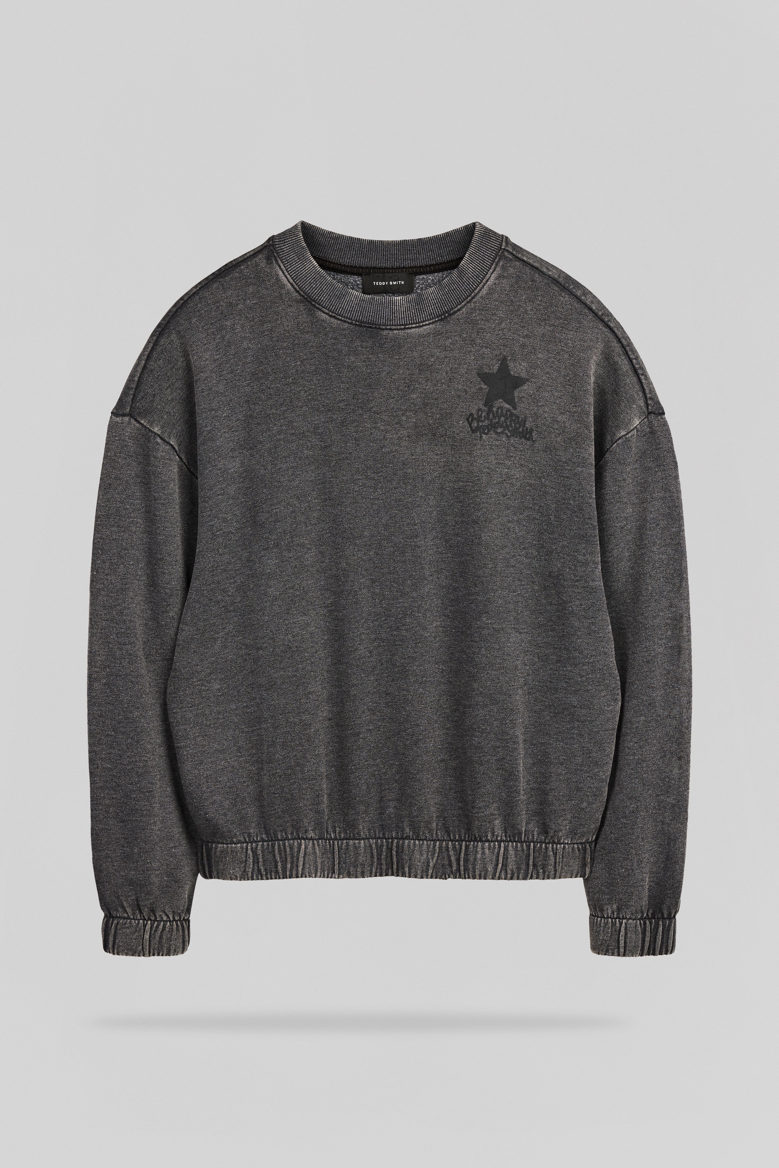 Teddy Smith S-Amour RC Jr sweat noir fille