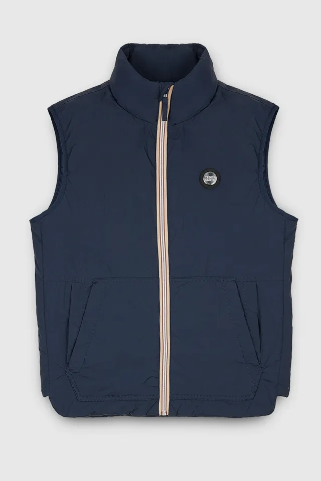 Teddy Smith B-Oly blouson sans manches navy déperlant
