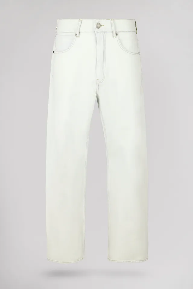 Teddy Smith Memphis Baggy L32 jean super bleach coton