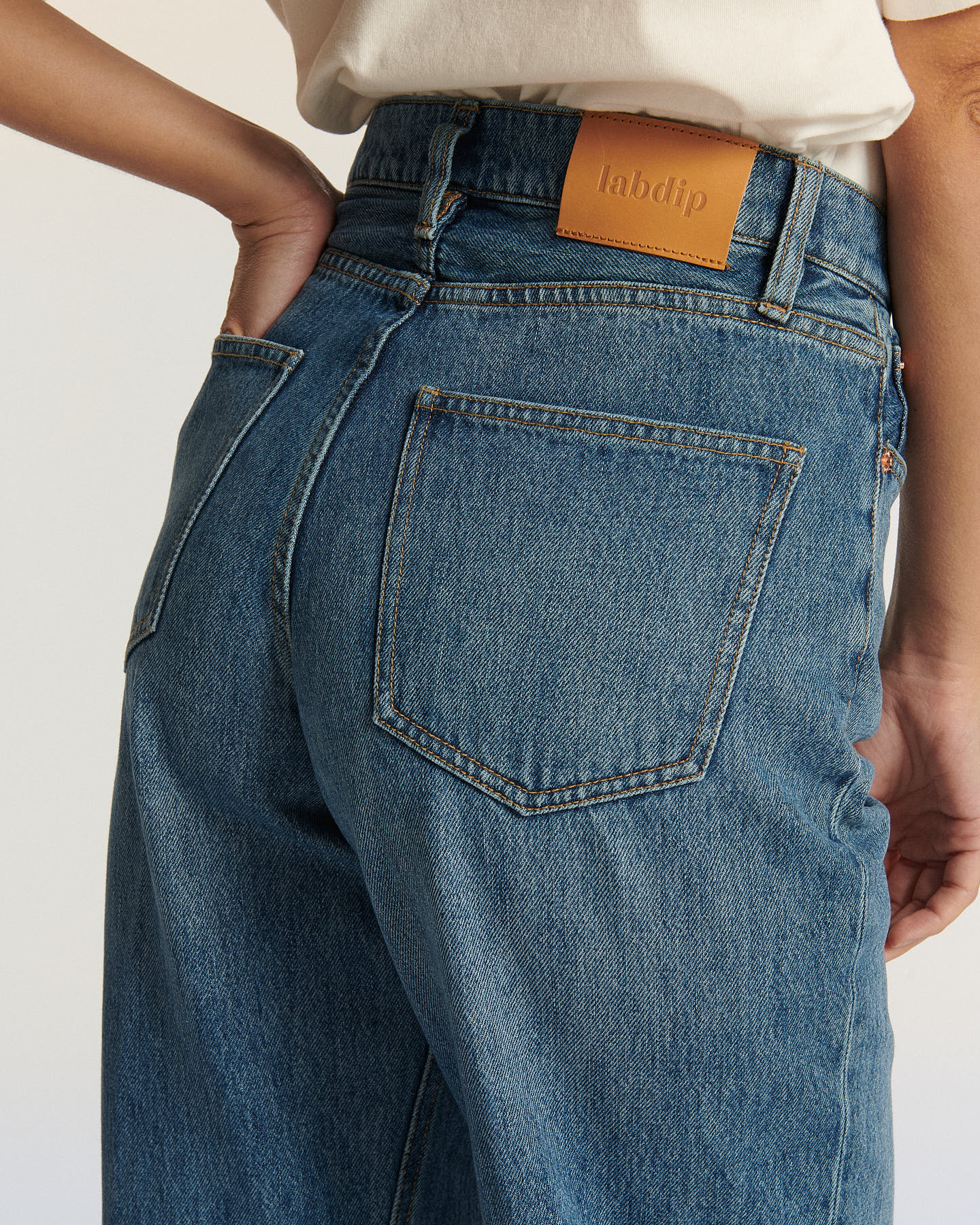 Labdip Sully Long Denim jean femme 30 bleu moyen