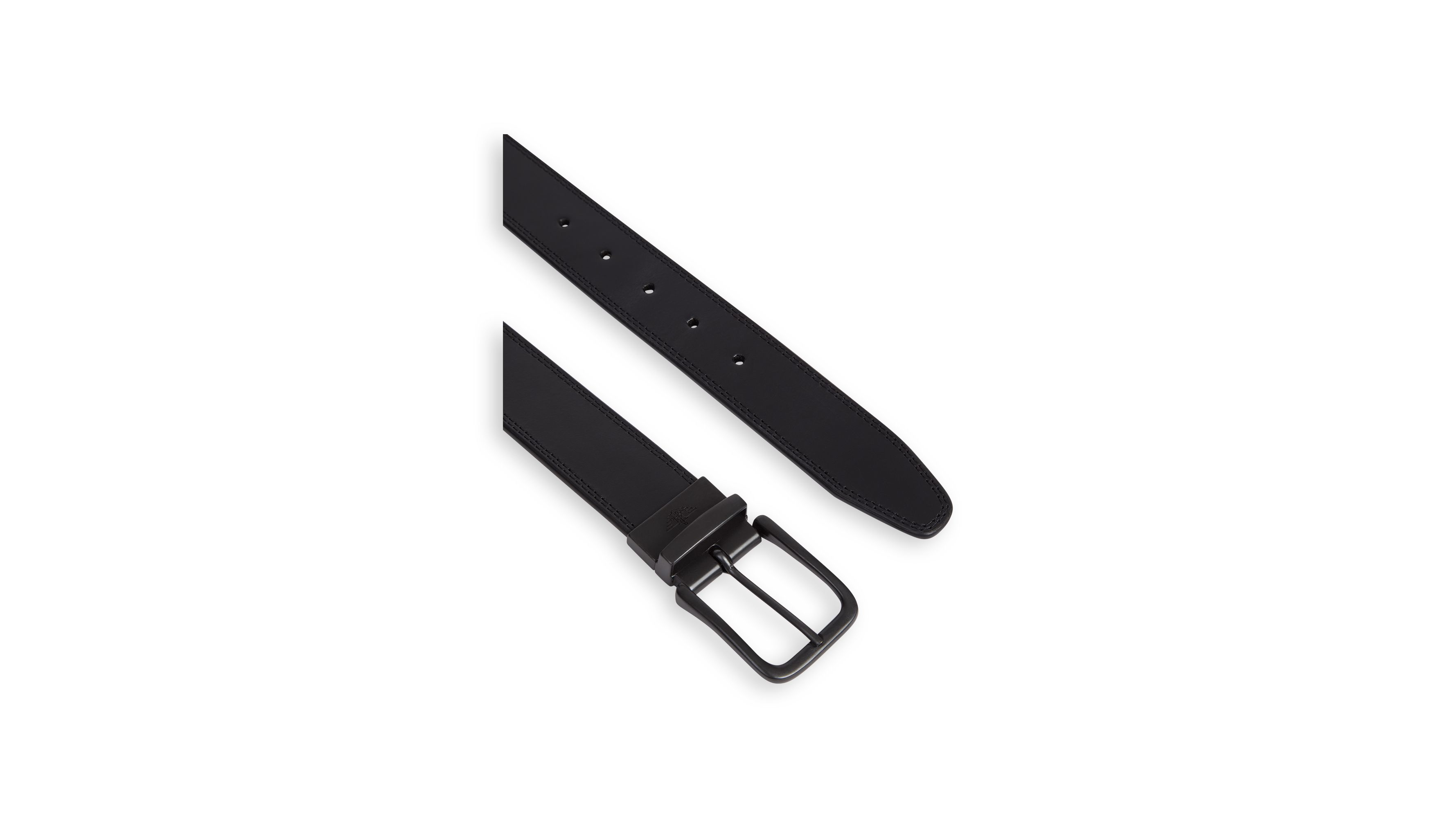 Dockers Reversible Ceinture Homme Noir Marron Cuir