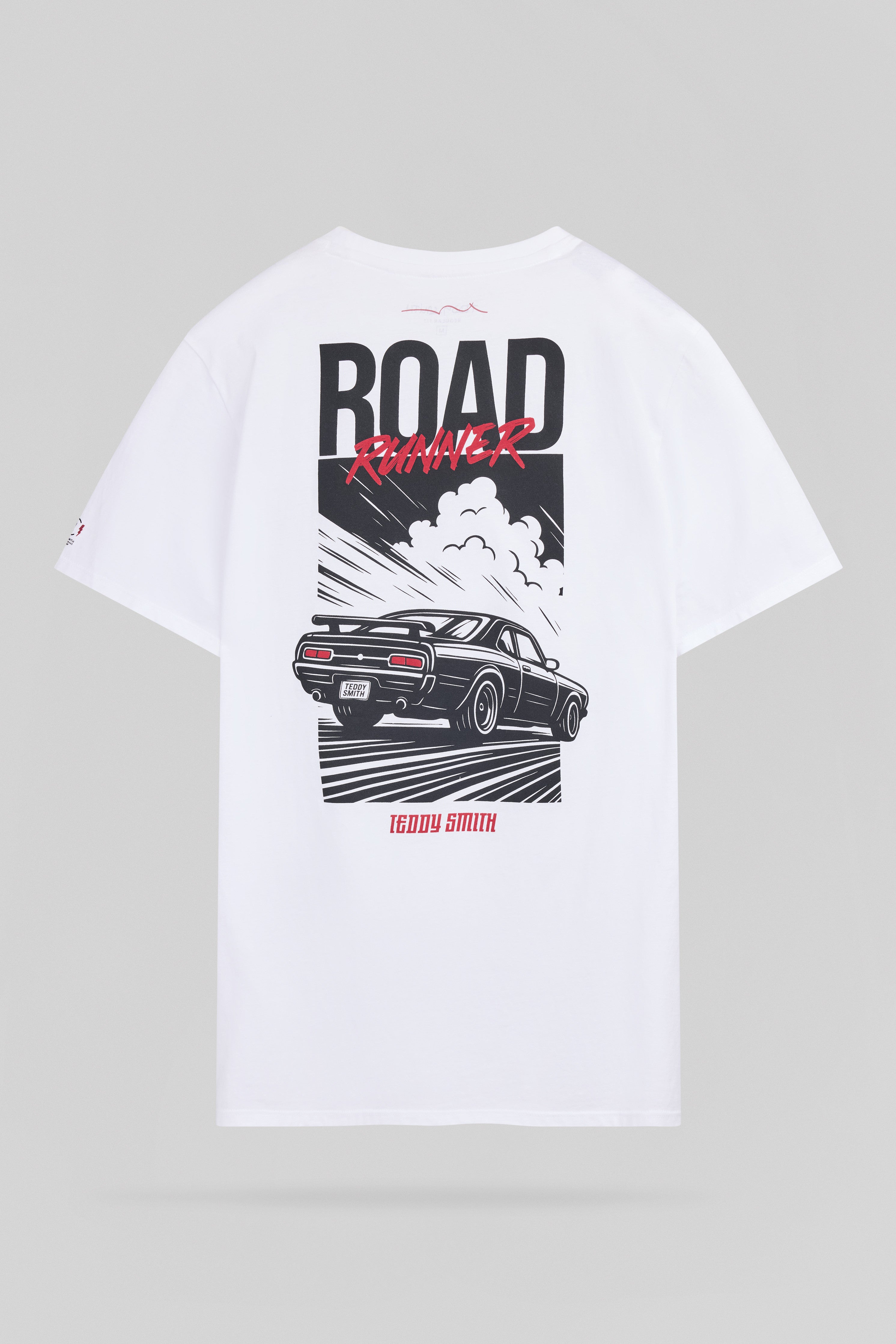 Teddy Smith T-Cars 2 MC Blanc t-shirt homme blanc coton