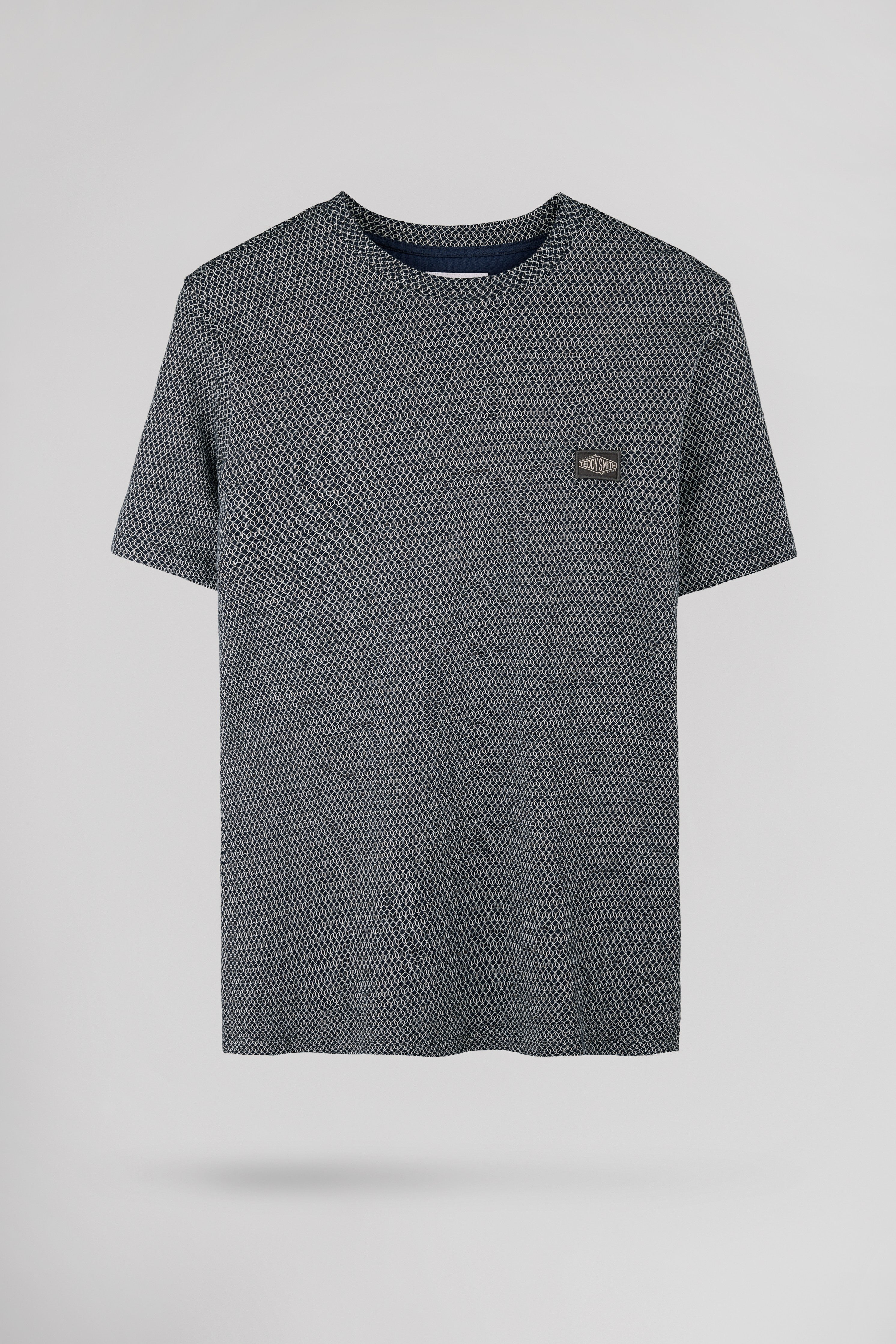 Teddy Smith T-Joos MC T-shirt Homme Bleu Marine Coton