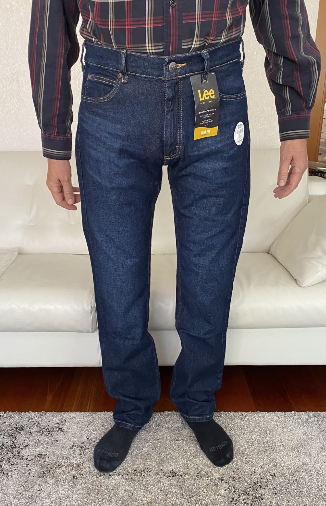 Lee Legendary jean homme Road Rash 40W/32L slim