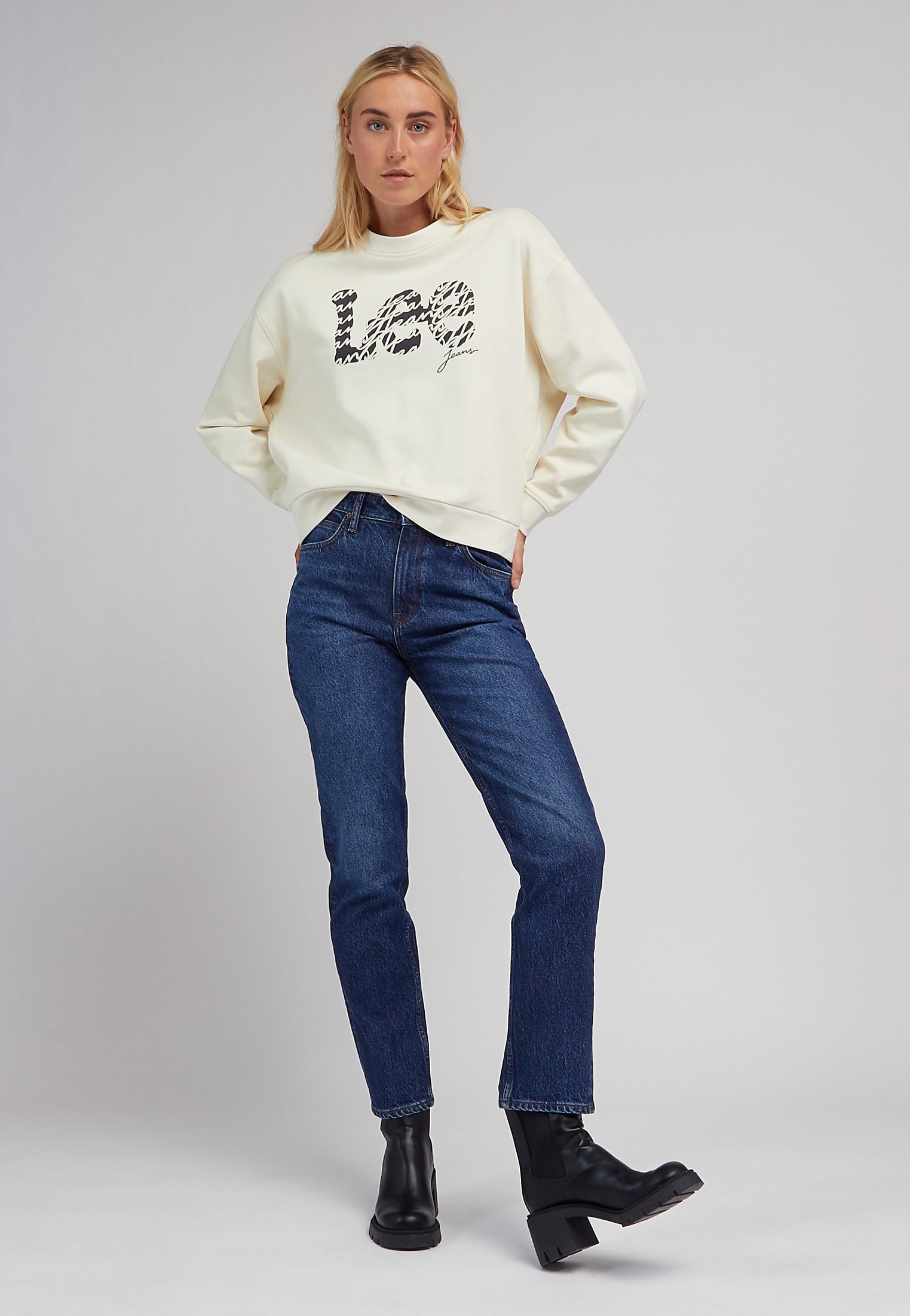 Lee Carol jean Dark Humor toile denim
