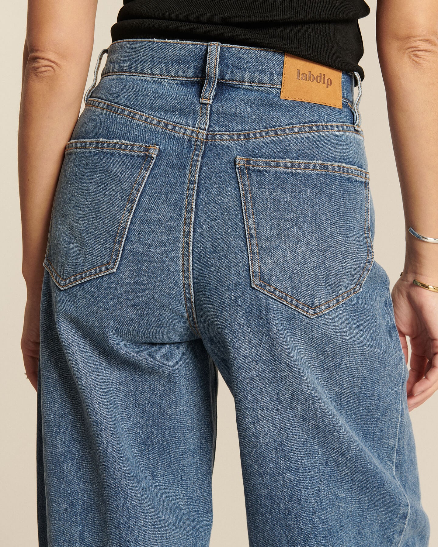 Labdip Osaka Jean Ballon Femme Ash Blue 12,75 oz