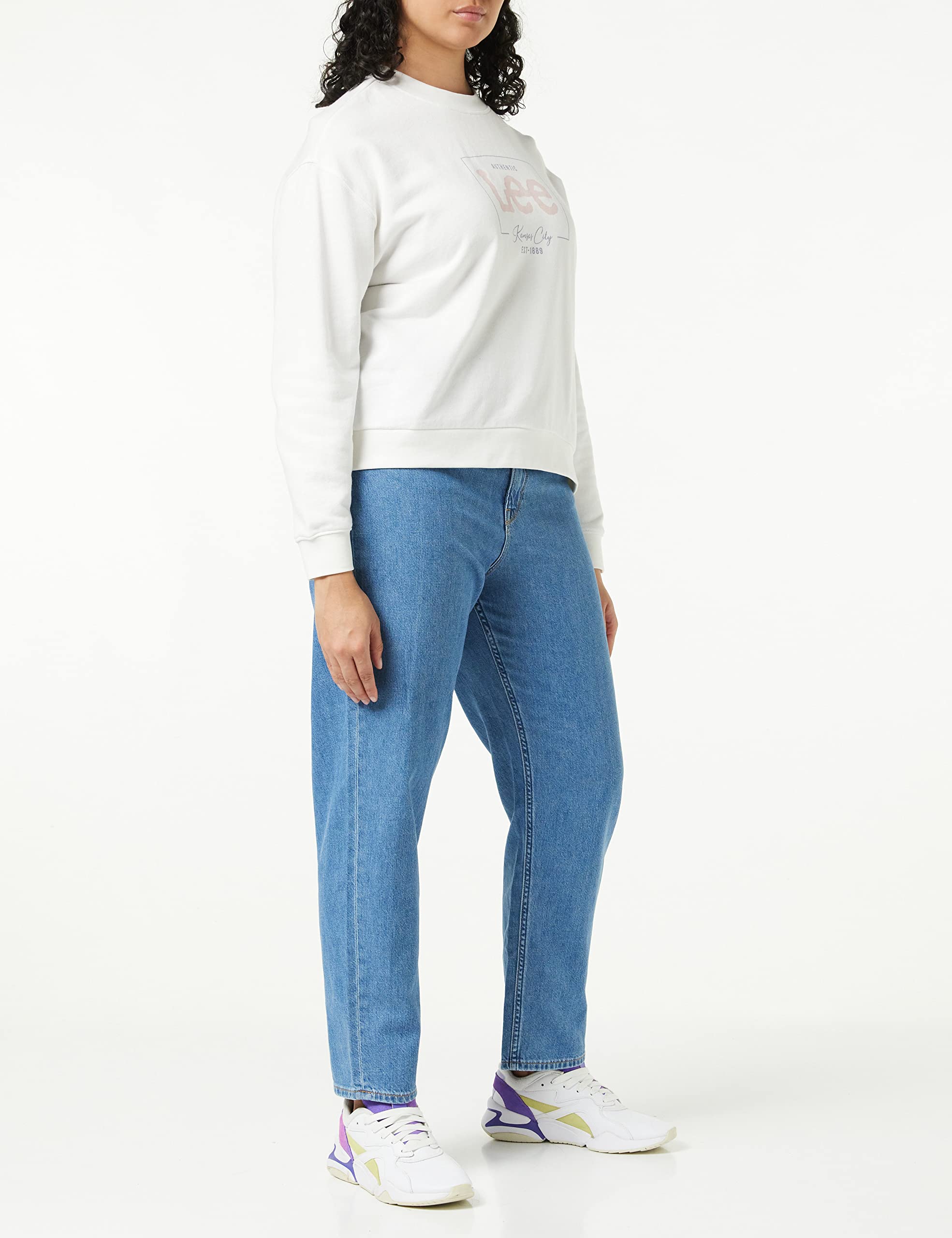 Lee Stella T jean femme élastiqué coupe droite