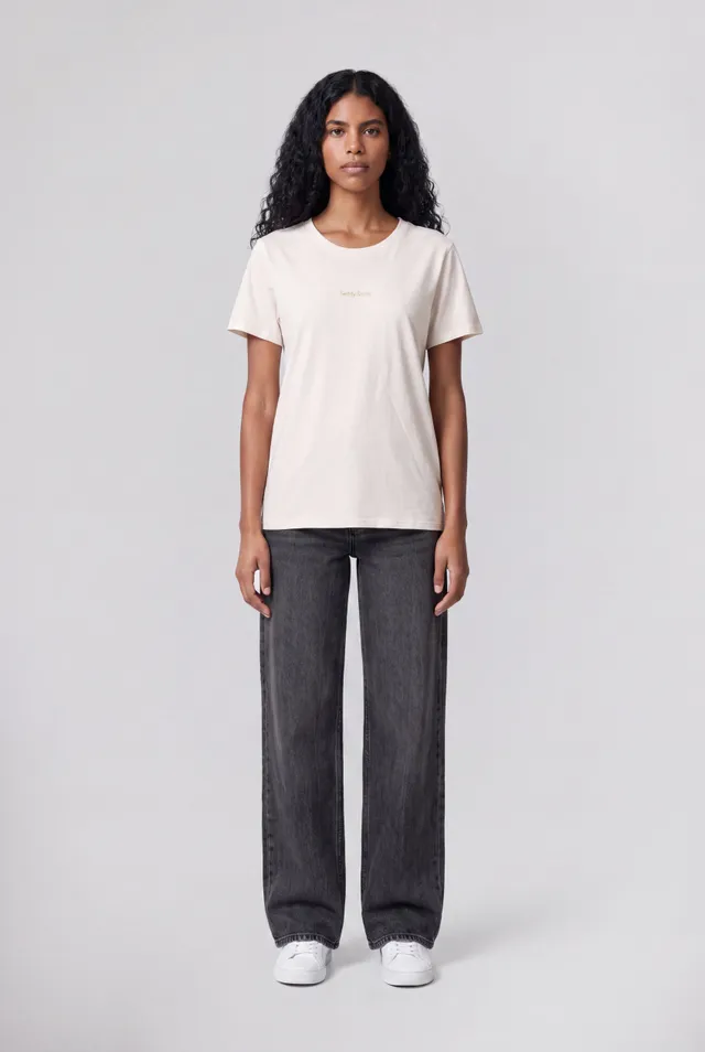 Teddy Smith T-Ribelle t-shirt femme middle white coton
