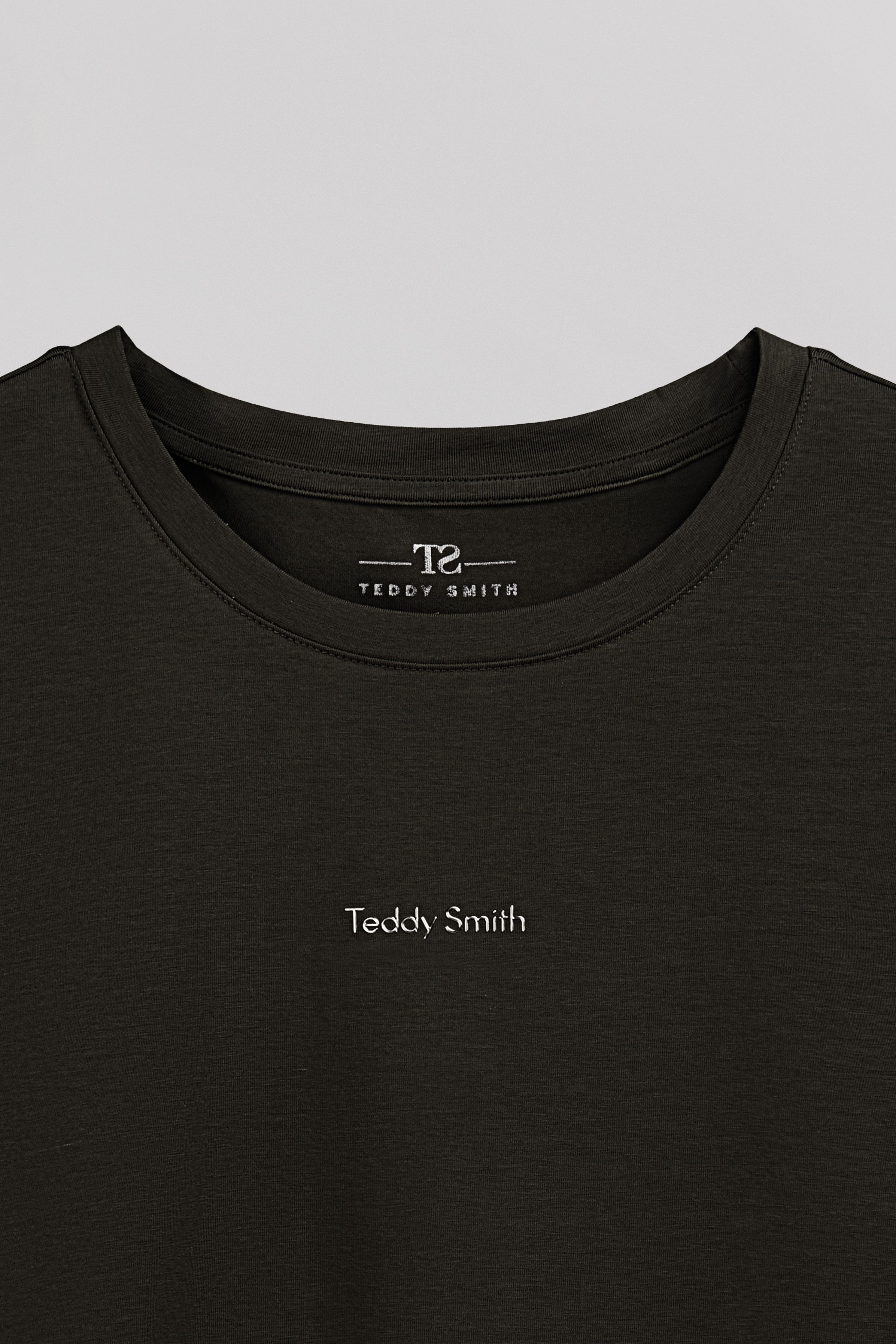 Teddy Smith T-Ribelle MC Noir t-shirt femme coton stretch
