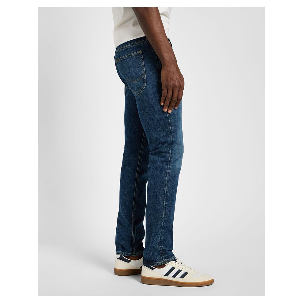 Lee Luke jean homme slim fuselé bleu eclipse