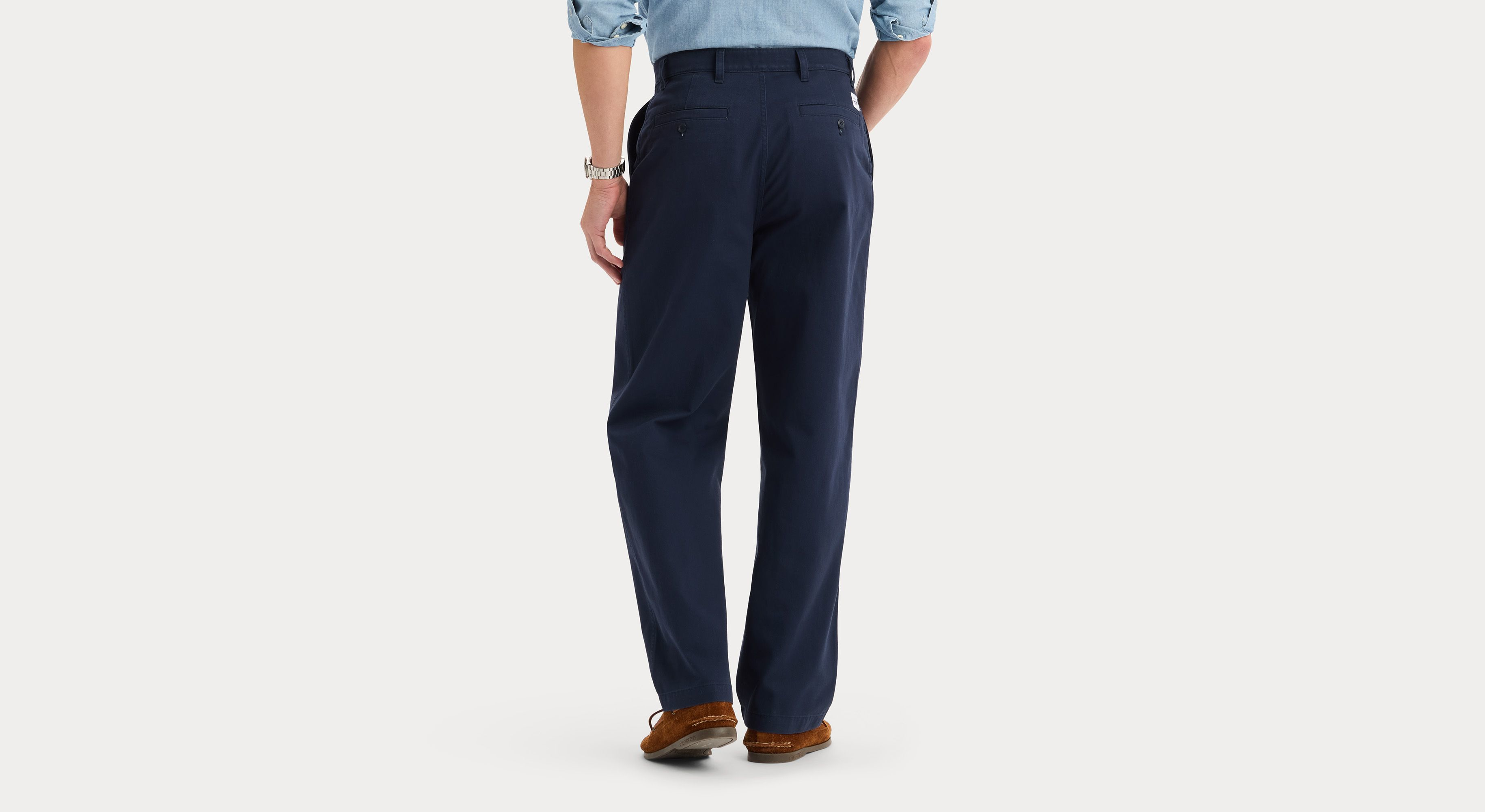 Dockers Eighty-Six Original chino bleu loose