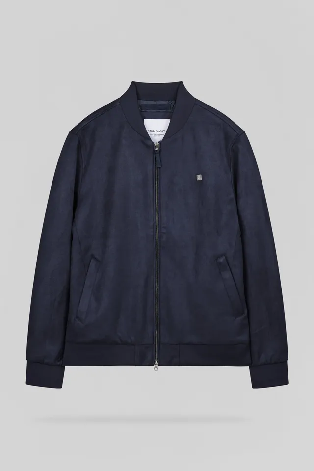 Teddy Smith B-Oswell blouson bomber homme bleu marine