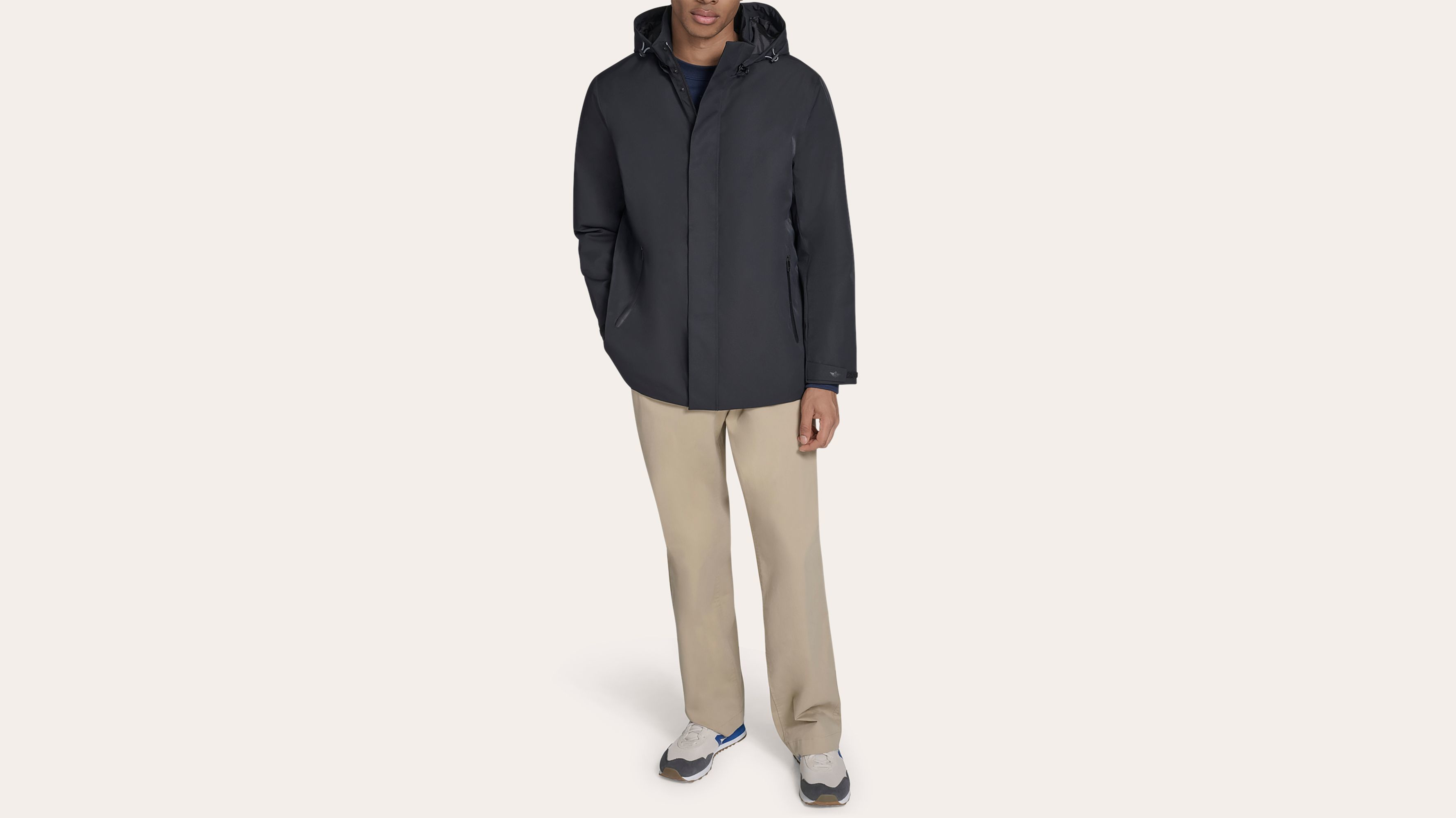 Dockers Go Rain Veste Homme Noir Imperméable