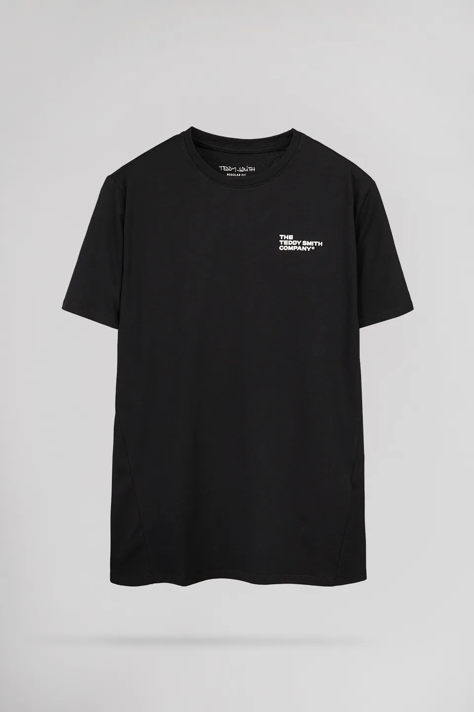 Teddy Smith T-Company MC t-shirt Noir coton stretch