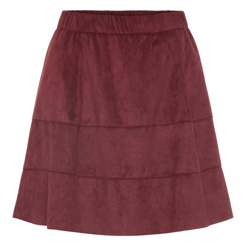 Noisy May jupe courte daim synthétique taille élastique