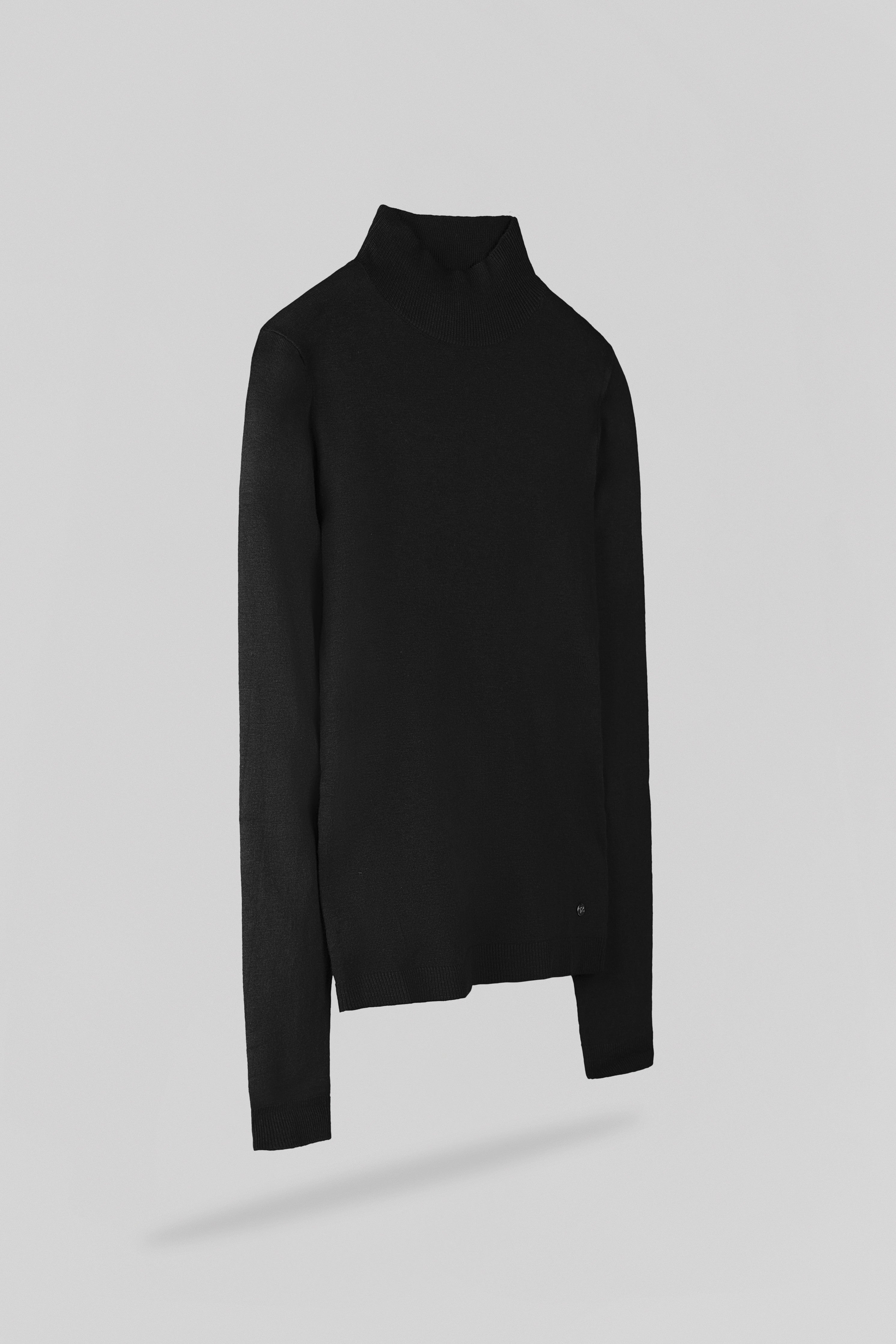 Teddy Smith P-CONNIE pull noir col montant
