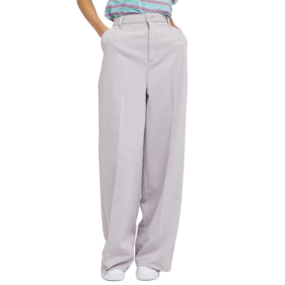 Lee Relaxed Chinos Pantalon femme 33W/33L Beige Pioneer