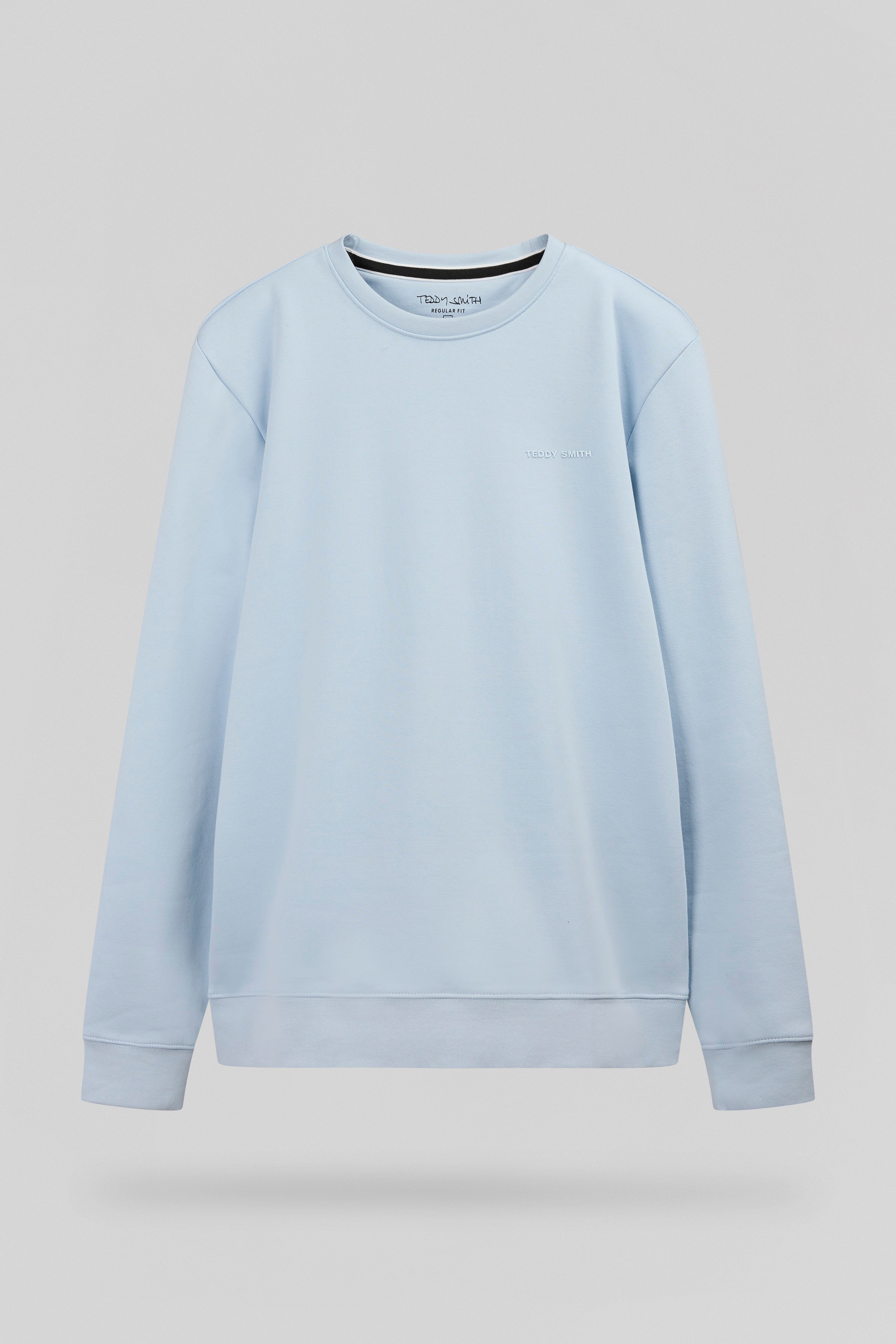 Teddy Smith S-Nark RC sweat Pastel Blue molleton