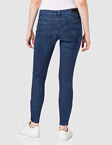 Lee Scarlett Cropped jean skinny bleu Sitka 25/31