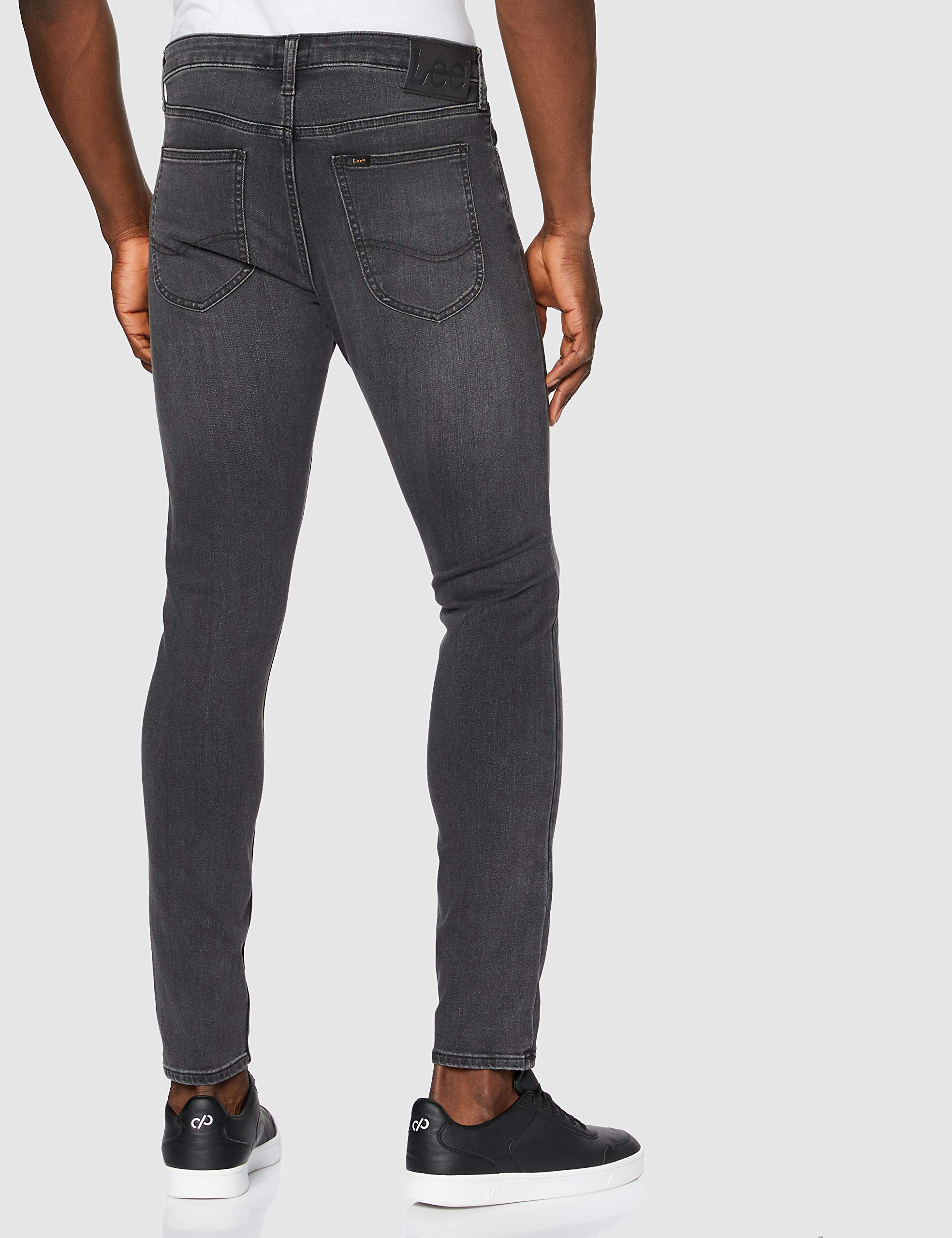 Lee Malone jean homme Black Marfa 26W/32L droit