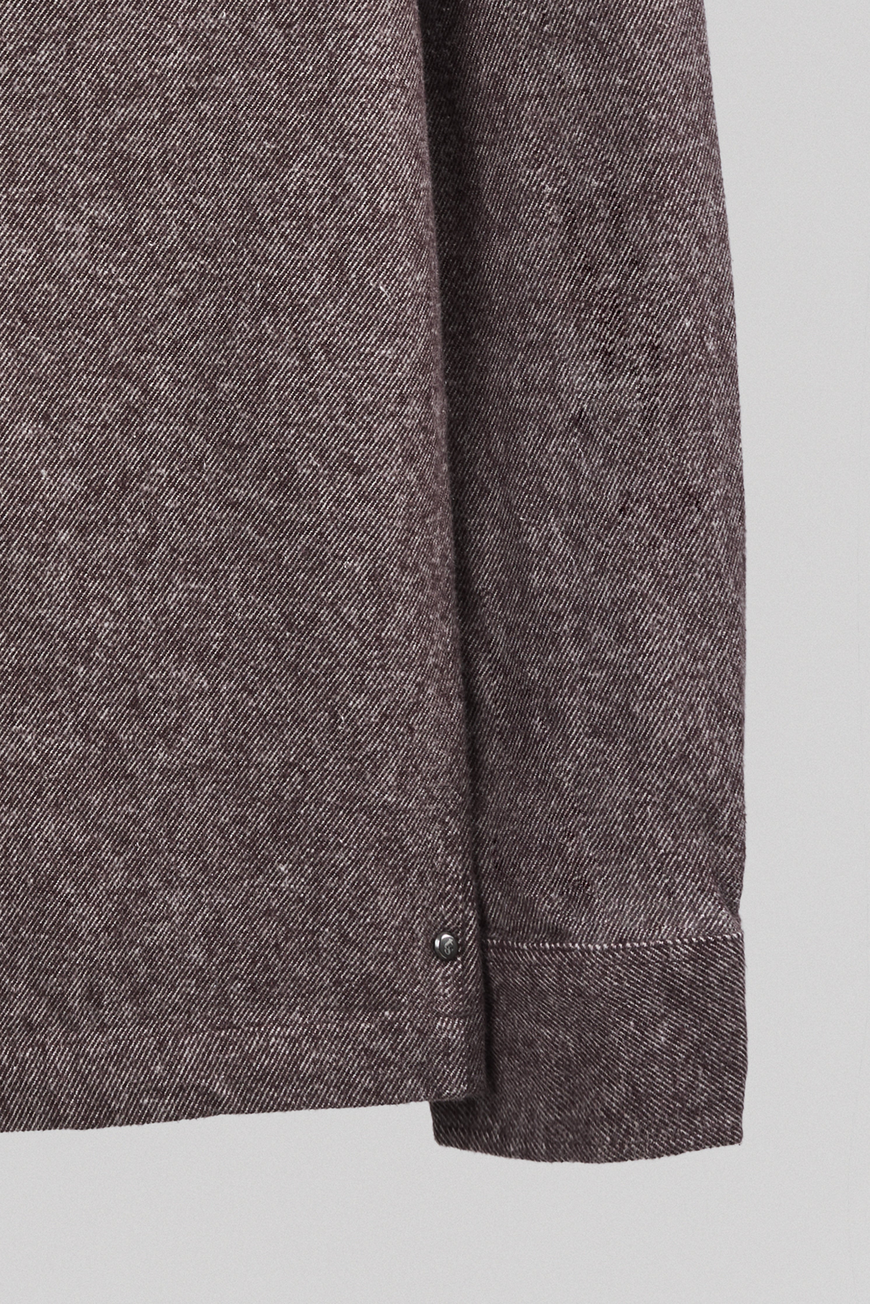 Teddy Smith C-Scott ML chemise flanelle marron prune coton