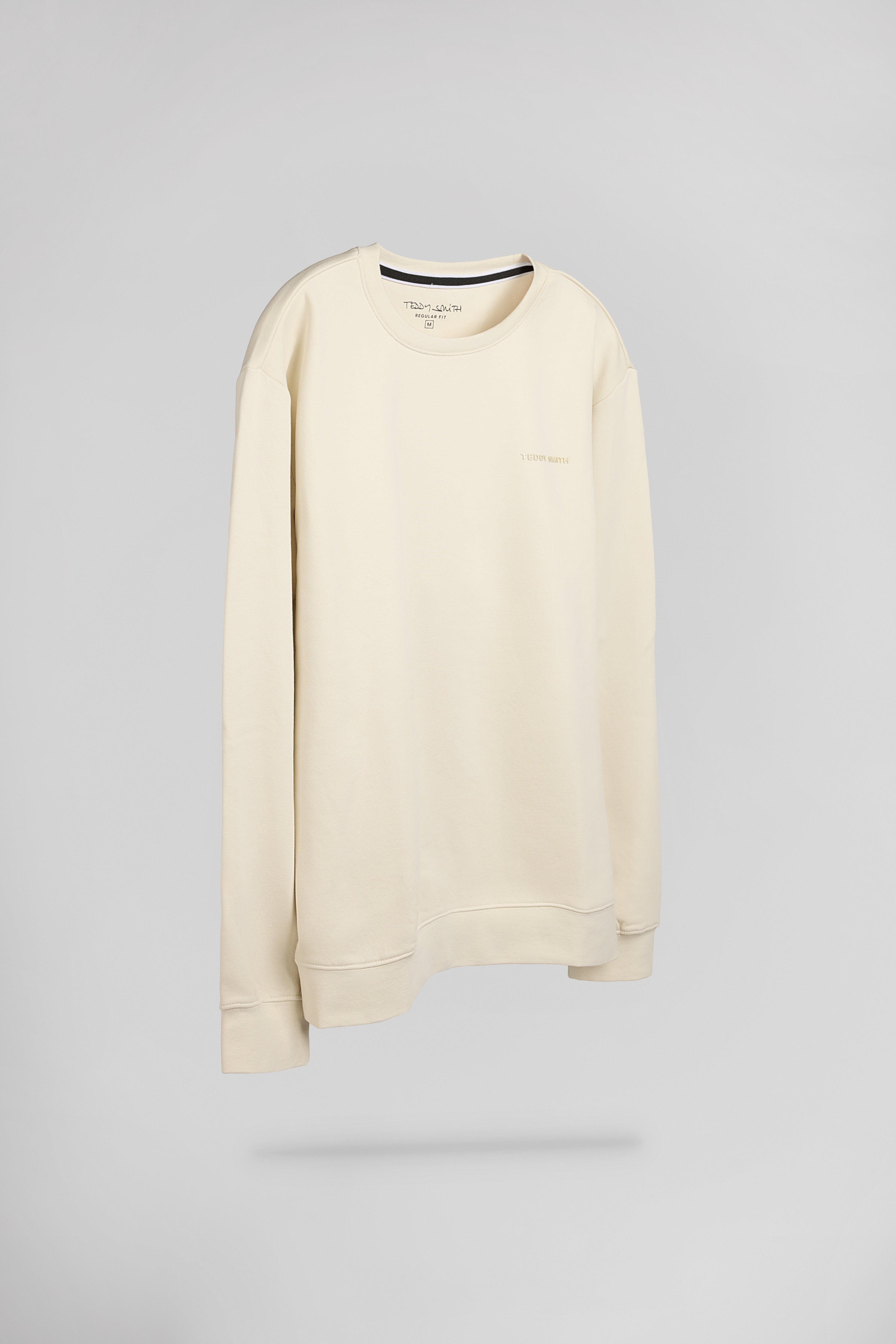 Teddy Smith S-Nark RC sweat col rond naturel homme