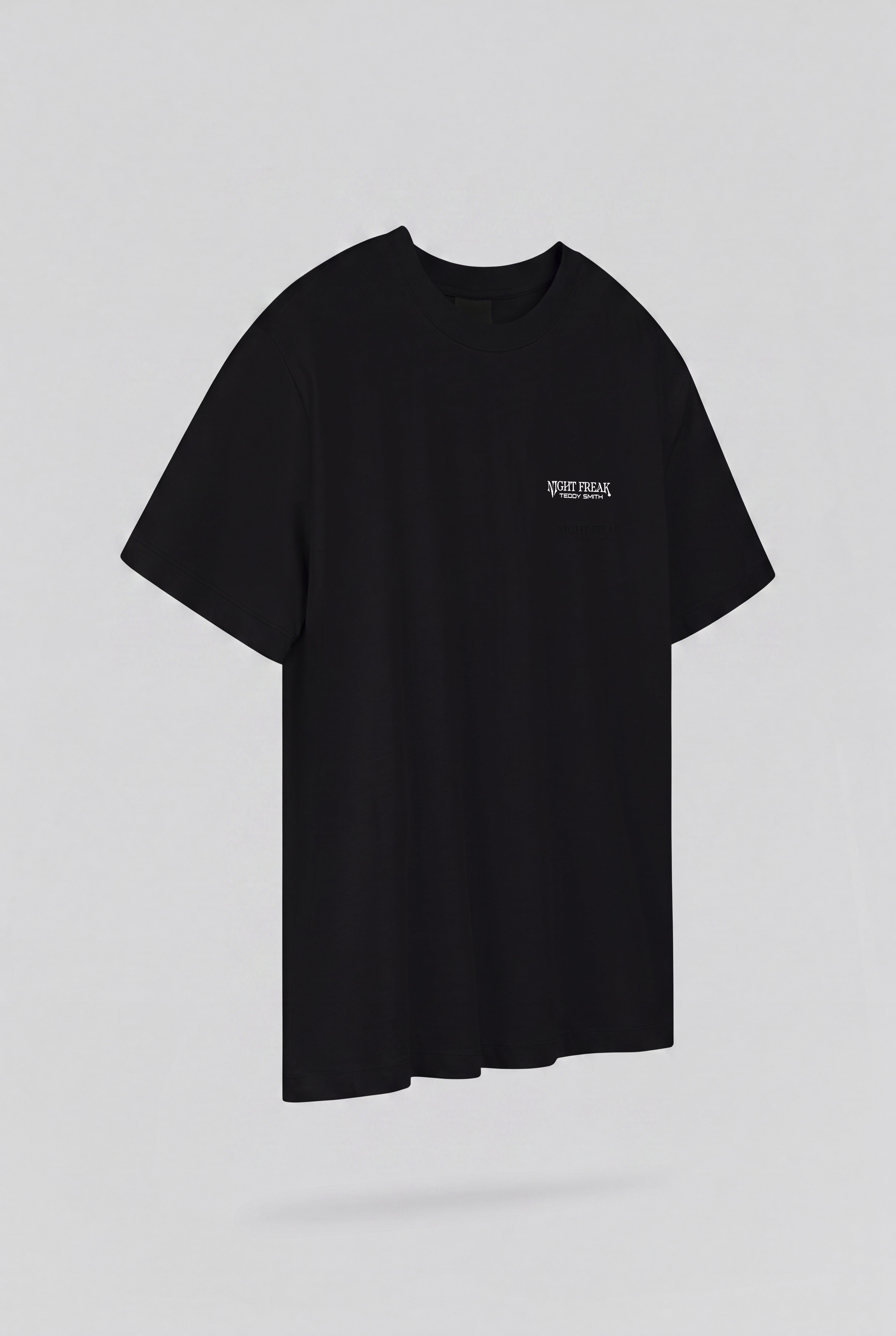 Teddy Smith T-Face MC T-shirt homme noir relaxed graphique