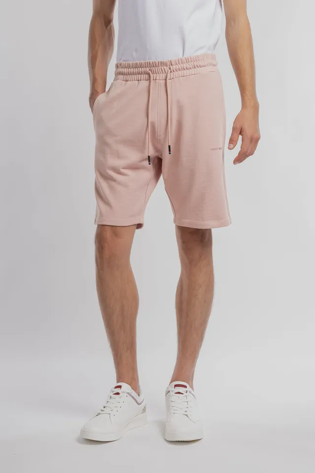 Teddy Smith S-Narky SH short molleton rose pastel