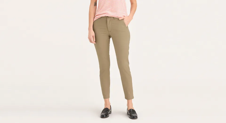 Dockers Weekend Skinny chino femme beige harvest stretch