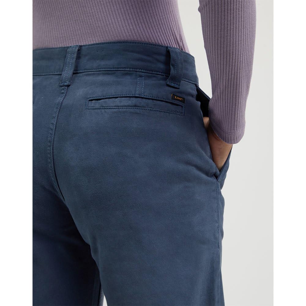Lee Chino droit classique femme Salina Stone toile coton