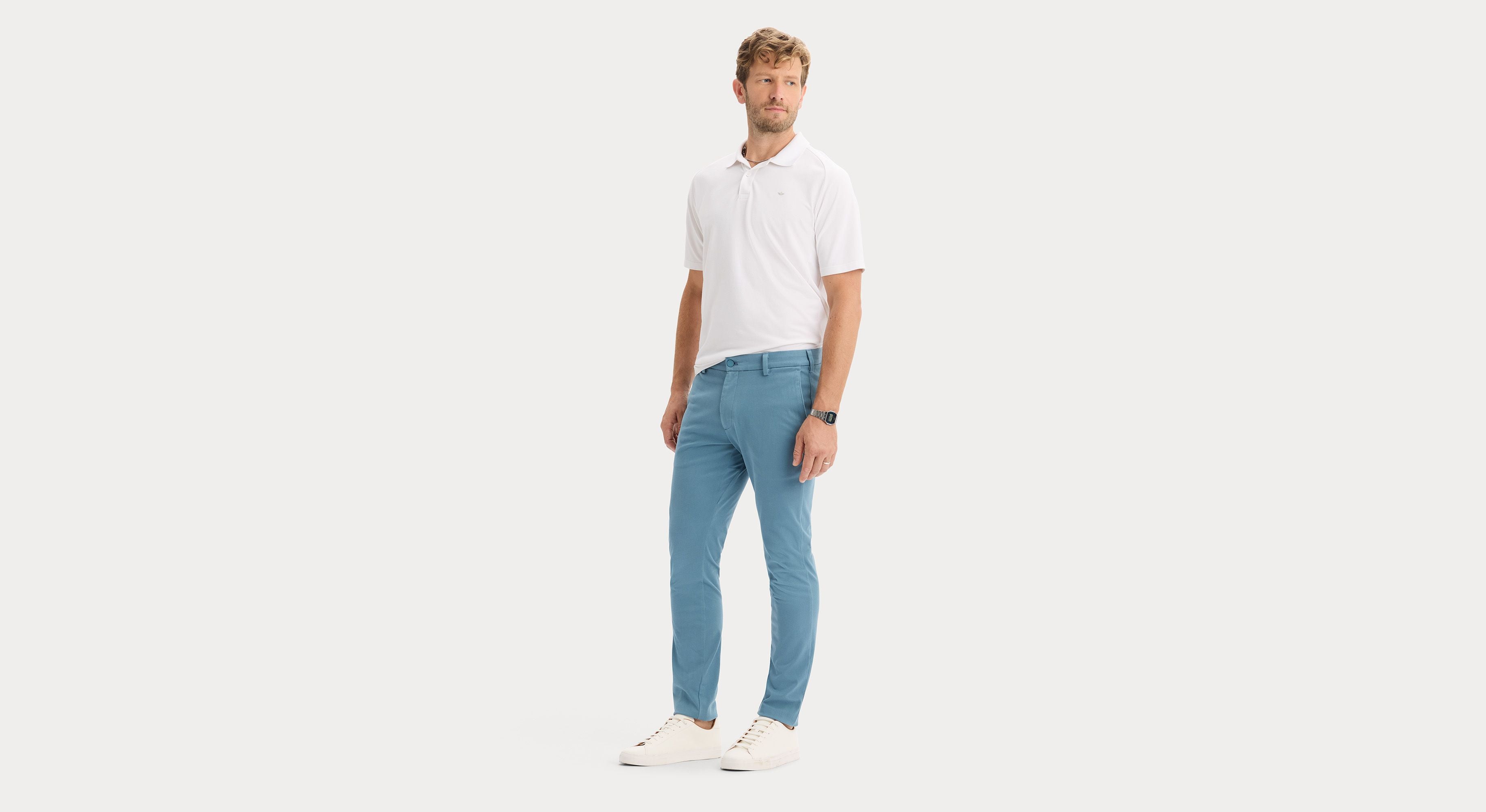 Dockers Go Activeflex chino skinny bleu Bluestone