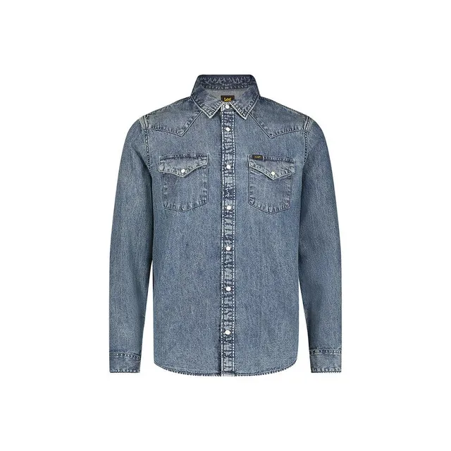 Lee Regular Western chemise homme noire coupe regular coton