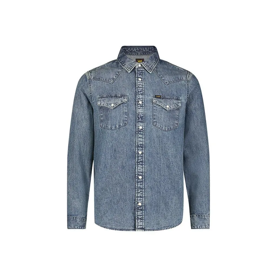 Lee Regular Western chemise homme noire coupe regular coton
