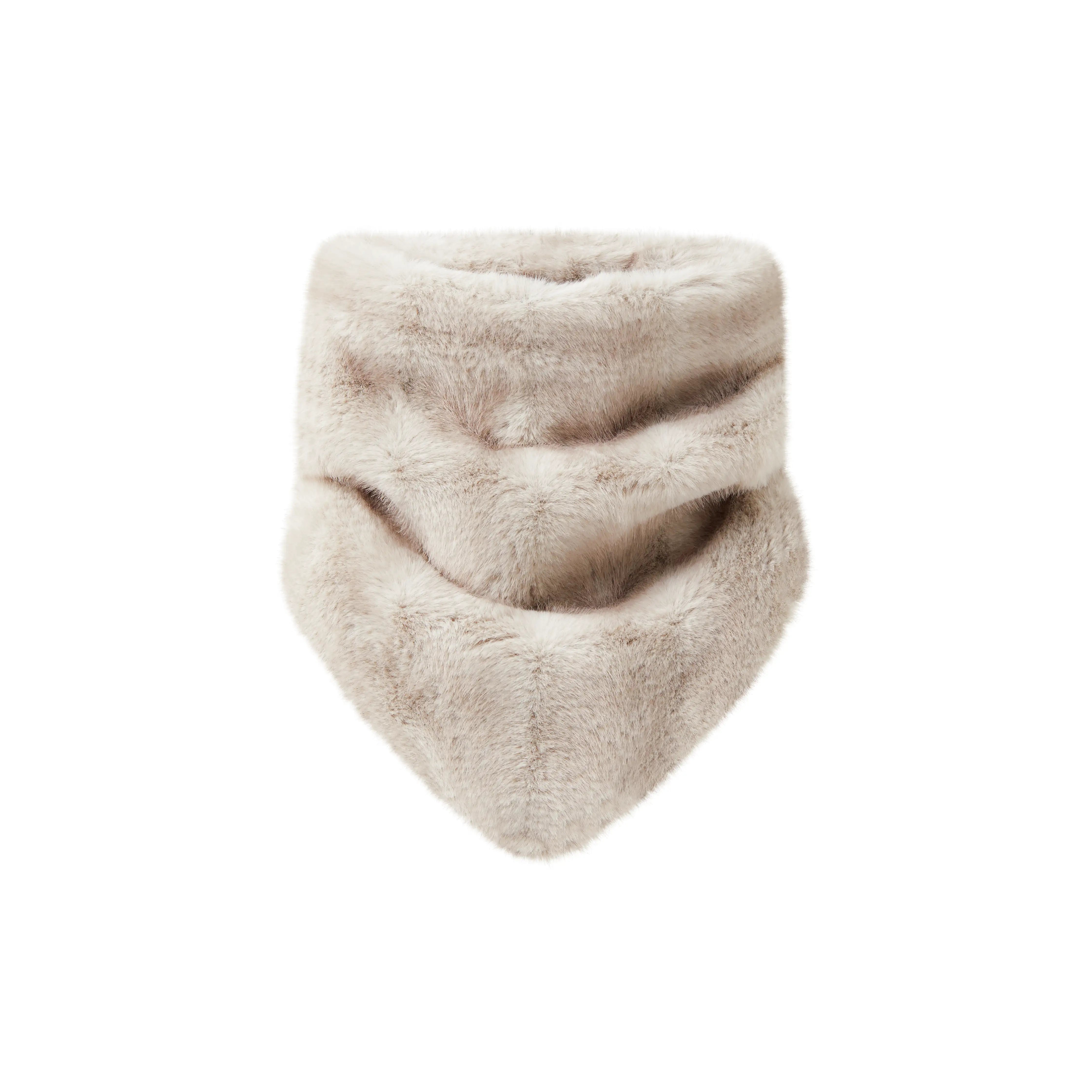 Labdip Alexis bandana fausse fourrure mink Megève