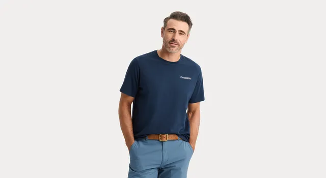 Dockers Graphic Regular Fit t-shirt bleu délavé