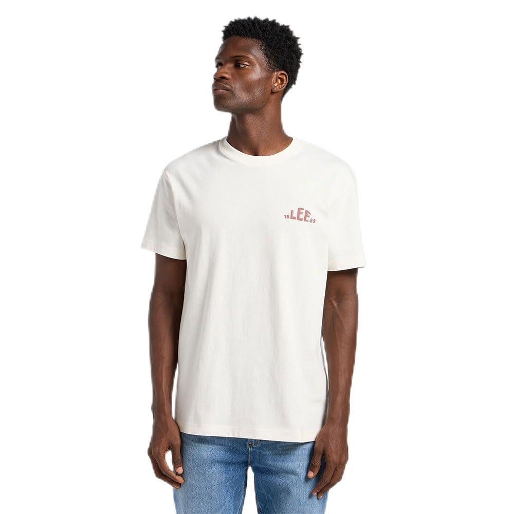 Lee Regular Logo Tee t-shirt homme noir coupe regular