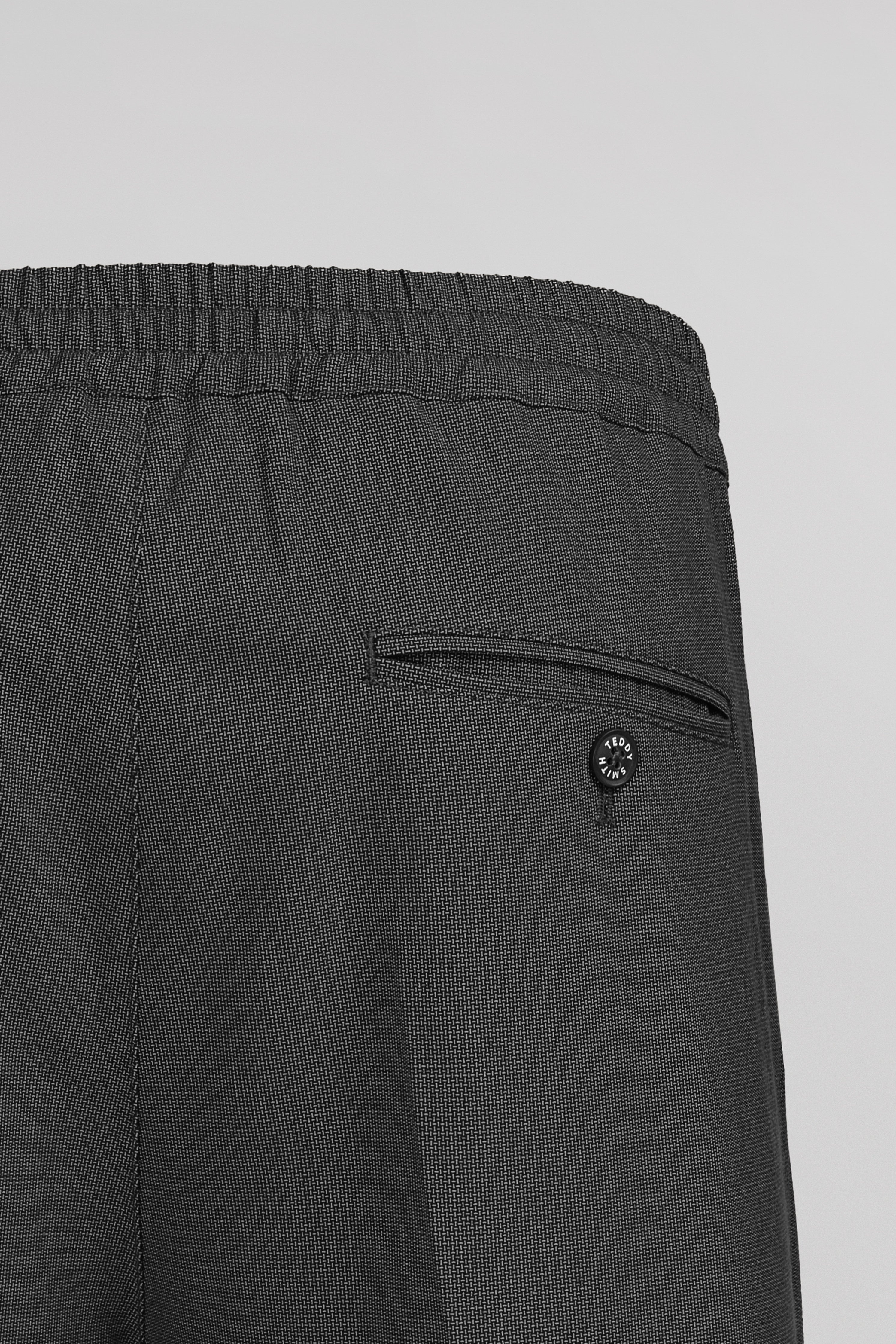 Teddy Smith Pywan 17 Mixed pantalon slim noir mélangé