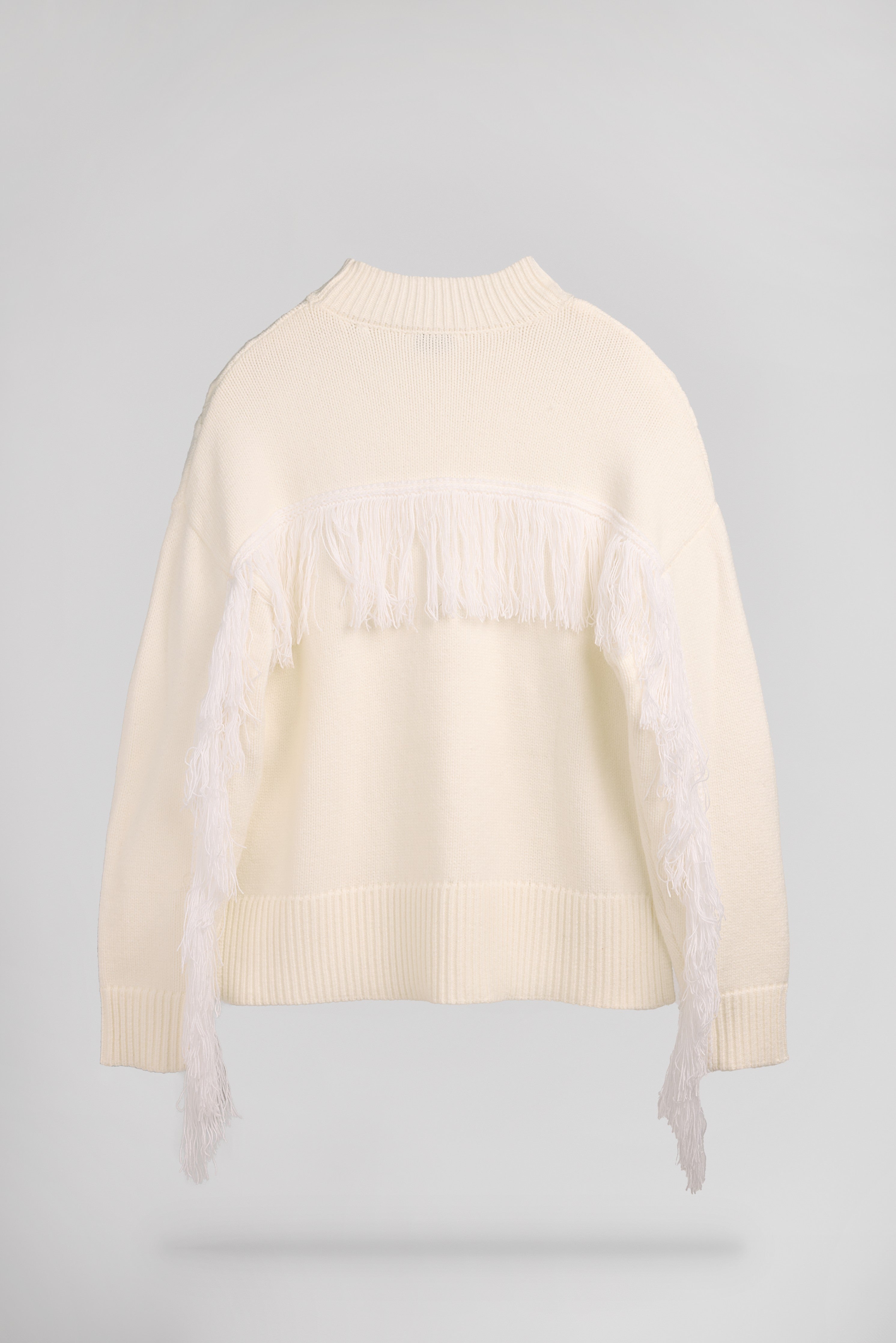 Teddy Smith P-Jennah pull blanc femme torsades