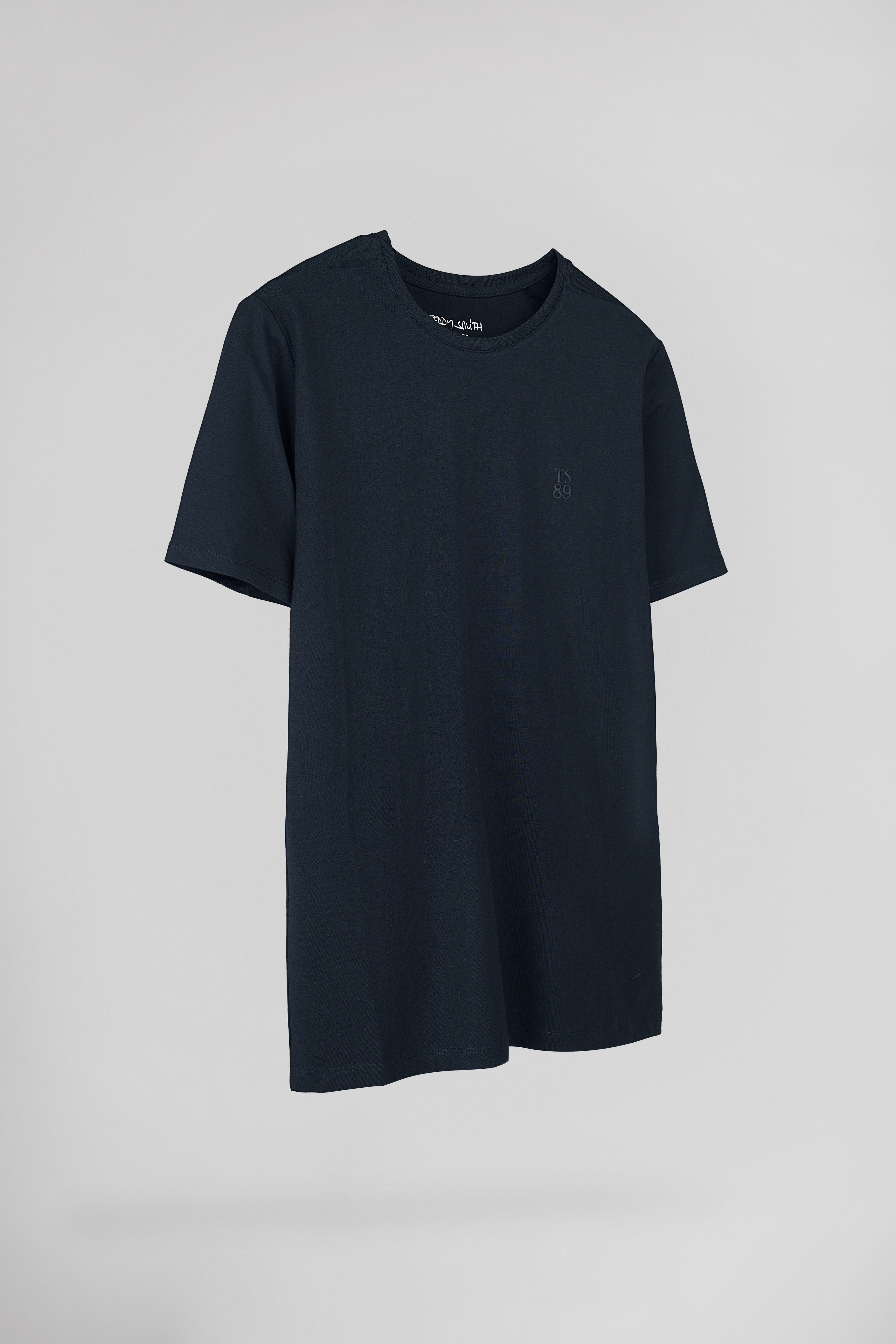 Teddy Smith T-Telo MC t-shirt total navy regular coton