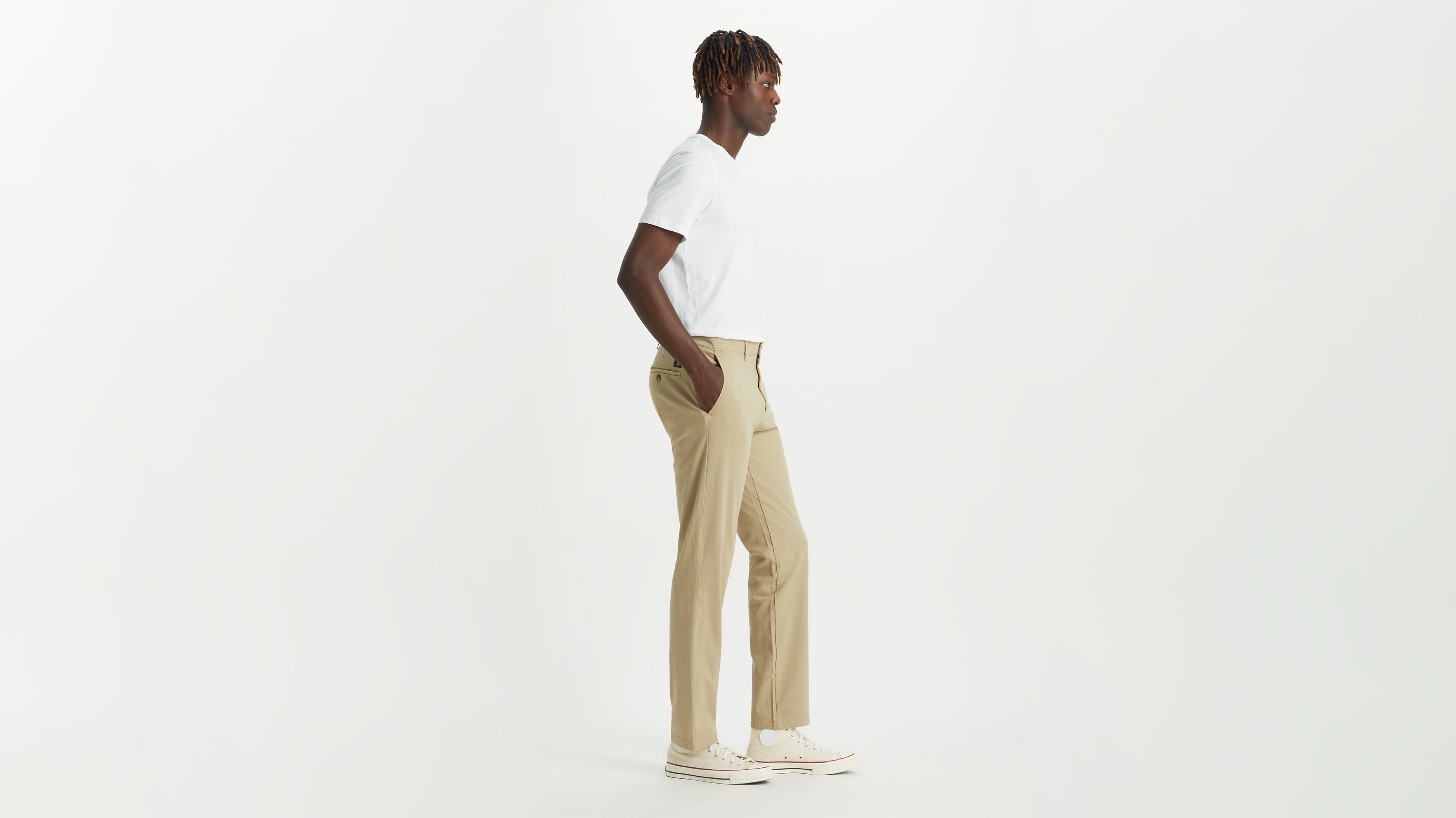 Dockers Crafted Khaki Slim Fit chino homme beige khaki