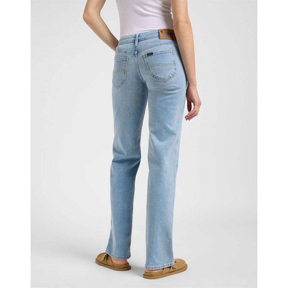 Lee Zoe jean femme droit taille basse No Foul stretch